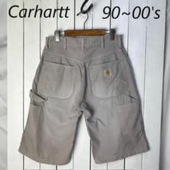 Thumbnail of 90s～00s carhartt ダック生地 ペインターショーツ 32 薄グレー
