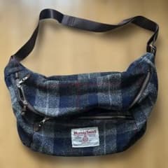 hobo Harris Tweed チェック柄ショルダーバッグ - メルカリ