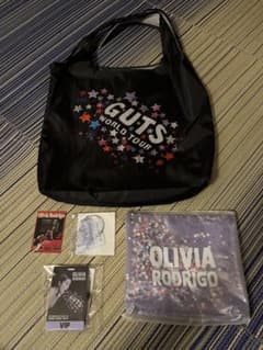Olivia Rodrigo VIP特典グッズセット計5点　バック、ポーチなどのサムネイル
