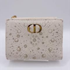 ほぼ未使用 Dior ディオール アストラル ダリア ウォレット 二つ折り