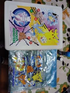 ポケットモンスター お道具箱と連絡袋、のりと消しゴム付きのサムネイル