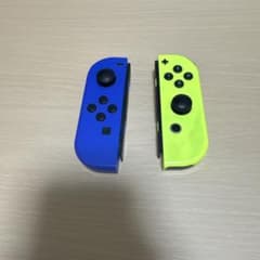「ジャンク品」 Nintendo Switch ジョイコン 青 黄のサムネイル