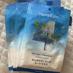 numbuzin 4番 ひんやりクーリングシートマスクのサムネイル