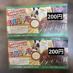 ブロンコビリー 400円分のサムネイル