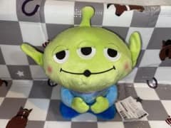 圧縮袋不使用！ トイストーリー むにゃすやBIGぬいぐるみ リトルグリーンメン