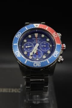 ペプシカラー】二次電池交換済 SEIKO PROSPEX V175-0AD0 - メルカリ