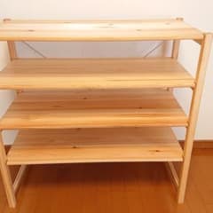 無印良品 パイン材ユニットシェルフのサムネイル