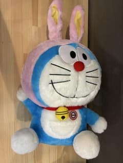 映画ドラえもん 2019 うさ耳フード付 ぬいぐるみ - メルカリ