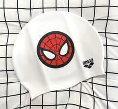 arena MARVEL Spider-Man Silicone Swim Cap (Brand New)