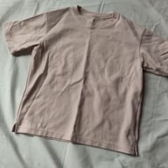 140㌢　UNIQLO 半袖Tシャツ ピンクのサムネイル