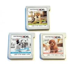 3DS nintendogs ＋ cats ニンテンドッグス+キャッツ3個セット - メルカリ