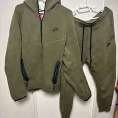 NIKE セットアップ カーキ XL - メルカリ