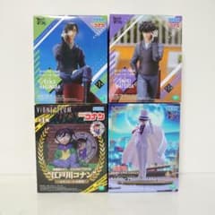 名探偵コナンフィギュア4点セット - メルカリ