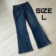 blackup フレアパンツ デニム ブーツカットのサムネイル