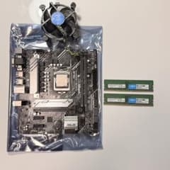 【完動品】i5-10400+DDR4 16GB×2+マザボ+クーラ 4点セット 完動品】i5-10400+DDR4 16GB×2+マザボ+クーラ 4点セット - メルカリ
