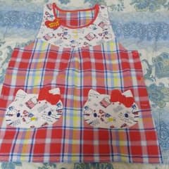 Chinq 様専用　キティちゃんエプロンのサムネイル
