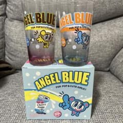 値下げ可　貴重非売品　完全未使用ANGEL BLUEナカムラくんグラス2個セット 値下げ可 非売品完全未使用ANGEL BLUEナカムラくんグラス2個セット