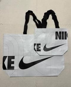 NIKEショップ袋エコバッグ ショッパー S•Lサイズ2枚セット