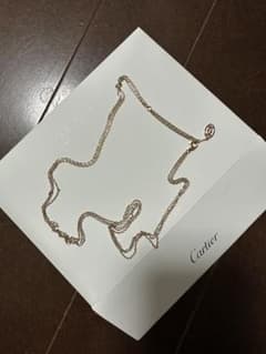 Cartier トリニティ スリーカラー チェーン 3連 ネックレス 廃盤 美品 