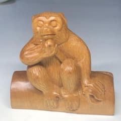 能面　猿　木彫り m87455864785_1.jpg?1702280513