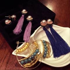ピアス ハンドメイド 各600円のサムネイル