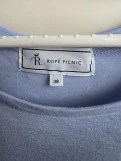 ROPÉ PICNIC レディース 半袖 カットソー ライトブルー フリルのサムネイル