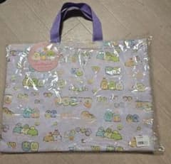 新品 すみっコぐらし レッスンバッグ パープルのサムネイル