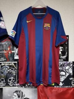 正規品 2004/2005 FCバルセロナ♯10 ロナウジーニョ 【Lサイズ