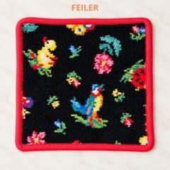 FEILER フェイラー ハンカチ タオルハンカチ 花柄 小鳥柄 10枚まとめ FEILER フェイラー ハンカチ タオルハンカチ 花柄 鳥柄ミニサイズ