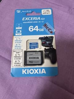 KIOXIA EXCERIA G3 64GB microSDXCカードのサムネイル