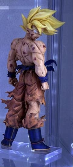 一番くじCHRONICLE OF GOKU C賞 超サイヤ人孫悟空 リペイント品 - メルカリ