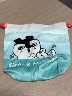 ちいかわ　『人魚の島のひみつ』　デザイン巾着ポーチのサムネイル