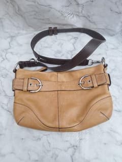 COACH ソーホー レザー ワンショルダーバッグ - メルカリ