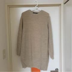 【みさ&チョコ様 専用】niko and...  膝丈ニットワンピースのサムネイル