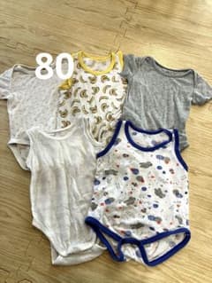 Thumbnail of キャミソールメッシュ肌着 80 綿100% おまとめ5点セット 夏 春