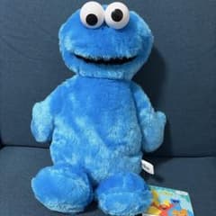 セサミストリート　スタンダードBIGぬいぐるみ　クッキーモンスター
