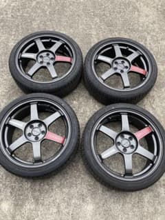 RAYS VOLK RACING TE37 SAGAタイヤホイールセットのサムネイル