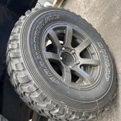 最終値下げ  ジムニー 139.7 オリジン ホイール グラントレック MT2のサムネイル