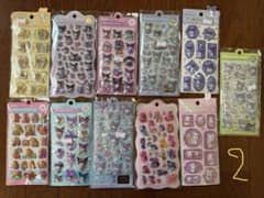 M*I様 ボンボンドロップ　ウォーターシール　シール11枚セットのサムネイル