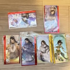 魔道祖師 公式茶屋 チケット風 キラキラカード ブラインド 風月同天