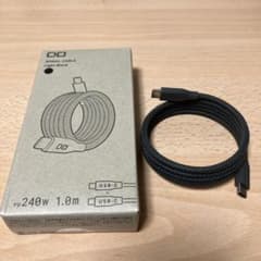 CIO スパイラルケーブル 1m USB-C to USB-Cのサムネイル