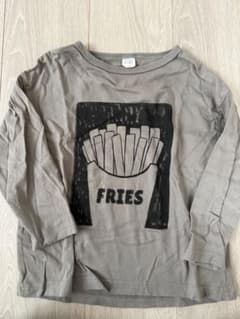 nico hrat 長袖Tシャツ フライドポテト 110cmのサムネイル