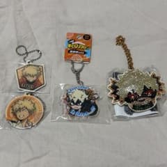 僕のヒーローアカデミア 爆豪勝己 キーホルダー 4種セットのサムネイル
