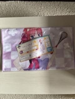 五等分の花嫁∬ 一番くじ G賞 中野二乃 マイクロファイバータオルのサムネイル