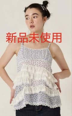 【新品】TINA：JOJUN フリルデザイン フレア キャミチュニック　サックス フリルデザイン フレア キャミチュニック TINA：JOJUN サックス - メルカリ