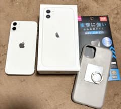 【美品！付属品付き！】iPhone11 ホワイト 64GB  SIMフリーのサムネイル