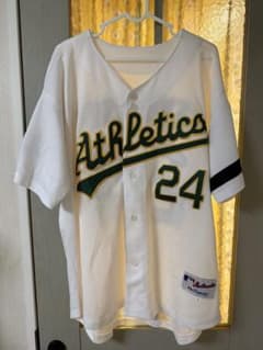 Majestic Athletics アスレチックス オーセンティック　Lサイズのサムネイル