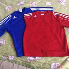アディダス サッカーTシャツ2枚セット (150㎝)のサムネイル