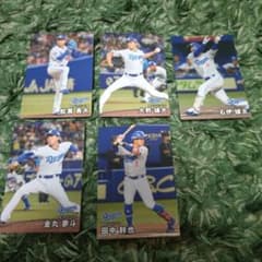 カルビー プロ野球チップス 中日ドラゴンズ カード 4種6枚セット