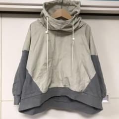 nunuforme ミックスパーカー　ヌヌフォルム　スウェットのサムネイル
